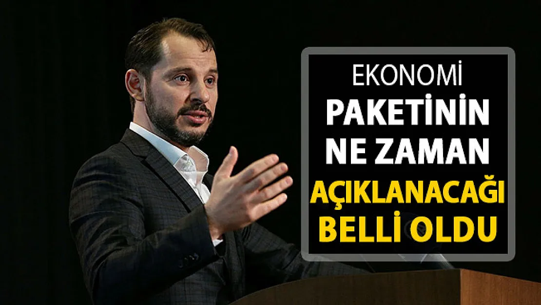 Ekonomi Paketinin Ne Zaman Açıklanacağı Belli Oldu !