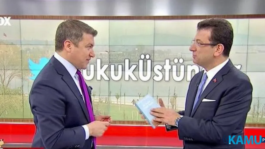 Ekrem İmamoğlu Çalar Saat'te: &quotBinali Yıldırım'ın yüzünde mahcubiyet var"