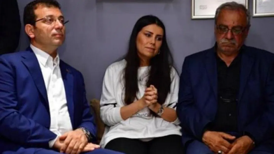 Ekrem İmamoğlu, kendisine destek verdiği için bıçaklanan Erdoğan'ın manevi kızı Göknur Damat'ı ziyaret etti