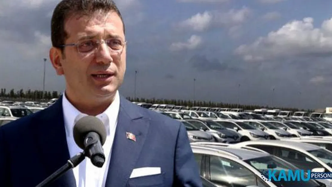 Ekrem İmamoğlu son dakika açıklaması: &quotBahane üretmesinler araçların hepsi ihtiyaç fazlası"
