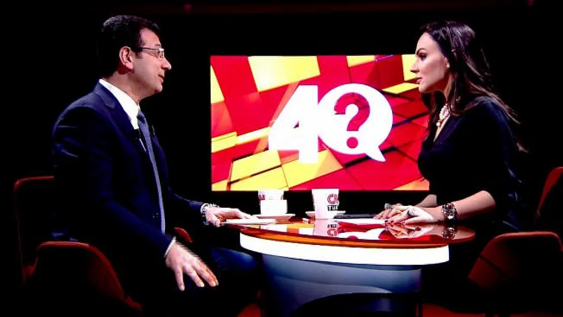 Ekrem İmamoğlu'na CNN Türk Kanalında Açıklama Yaptığı Esnada Cumhurbaşkanı Erdoğan Kesintisi