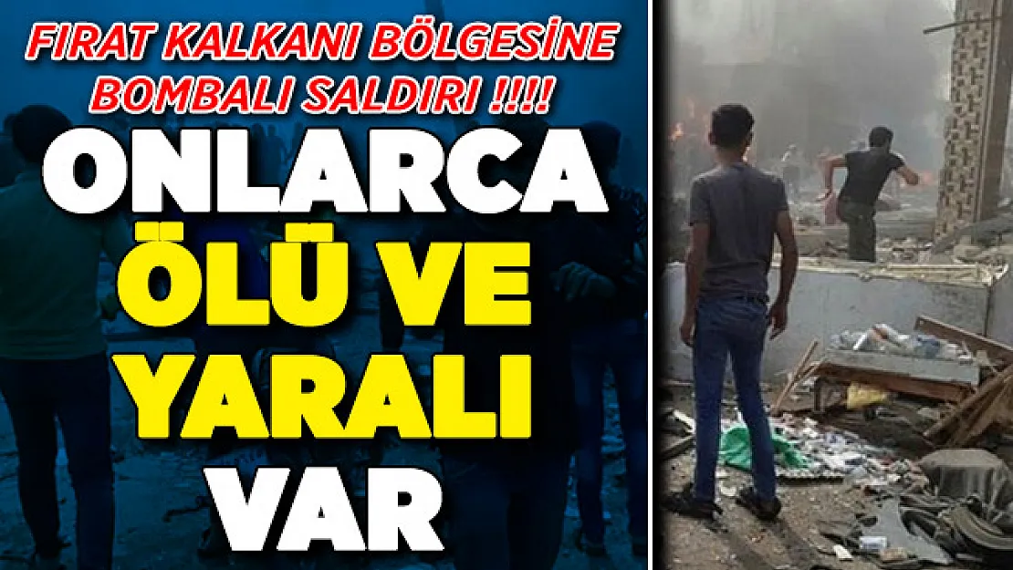 El Bab'ta Bombalı Terör Saldırısı ! Onlarca Ölü ve Yaralı Var