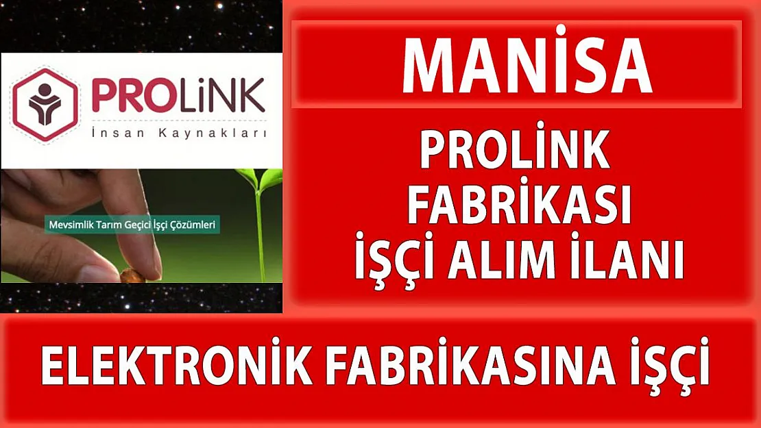 Elektronik fabrikasına daimi işçi alımı yapılacak!