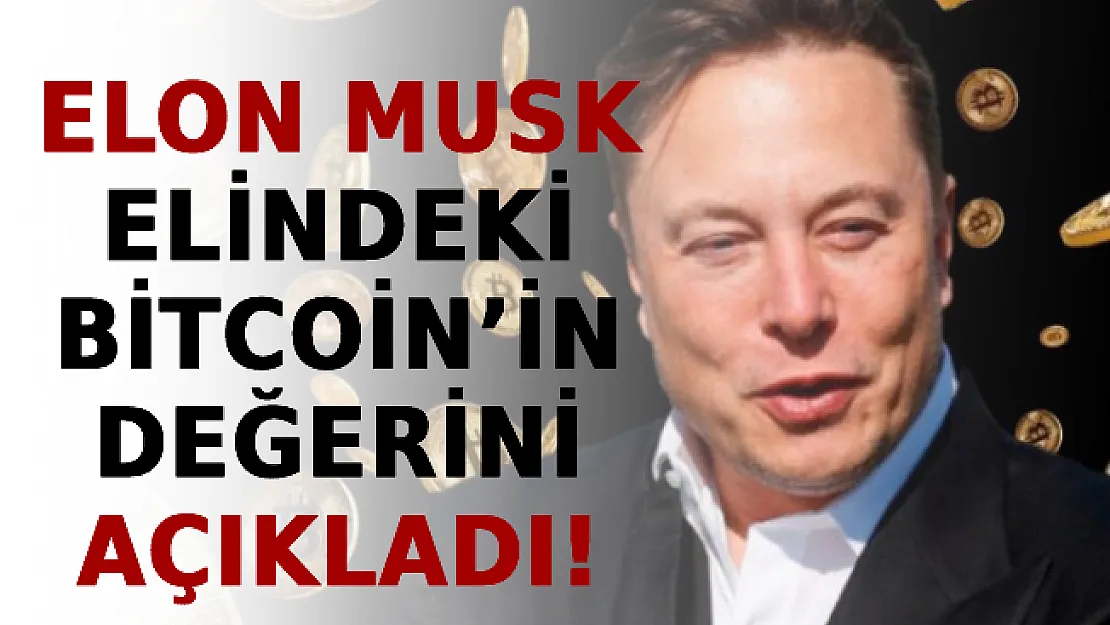 Elon Musk Elindeki Bitcoin'in Değerini Açıkladı!