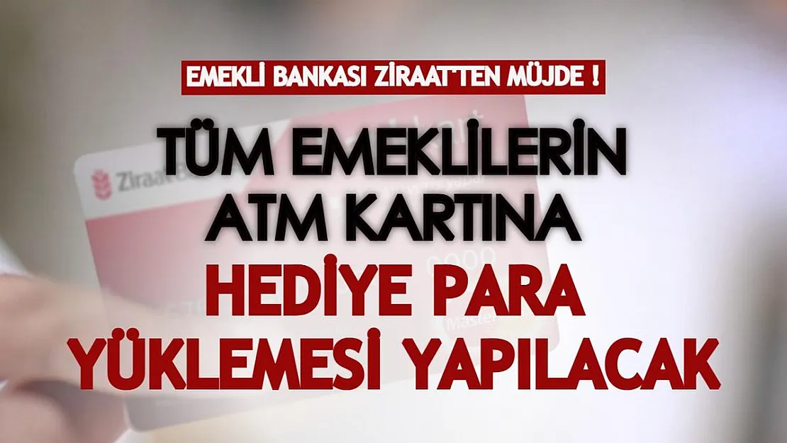 Emekli Bankası Ziraat'ten tüm emeklilere özel bütçe dostu fırsat! ATM kartlarına ek para yatırılıyor