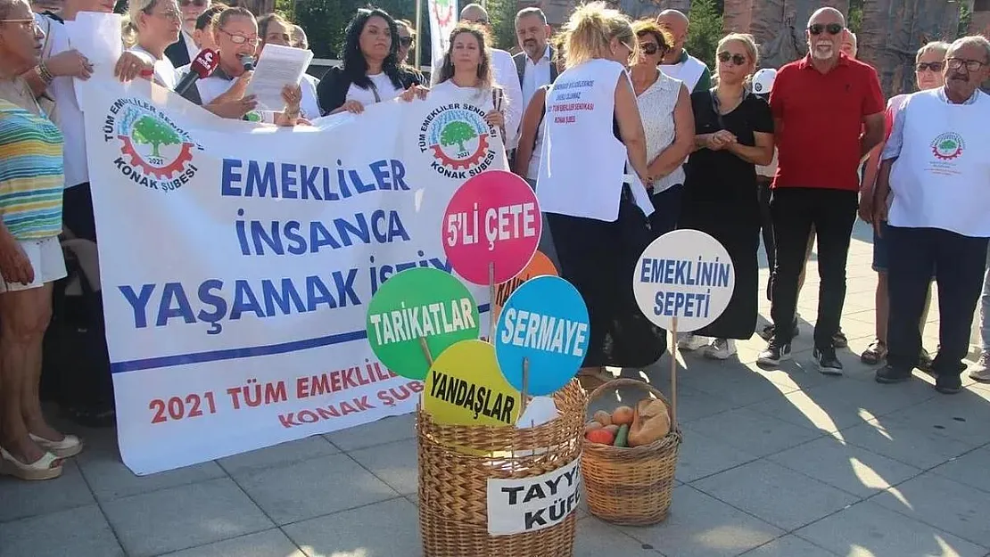 Emekli sendikası isyan etti: 'Hakkımızı istiyoruz, sadaka değil'