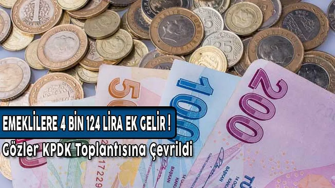 Emeklilere 4 Bin 124 Lira Ek Gelir Talep Edildi