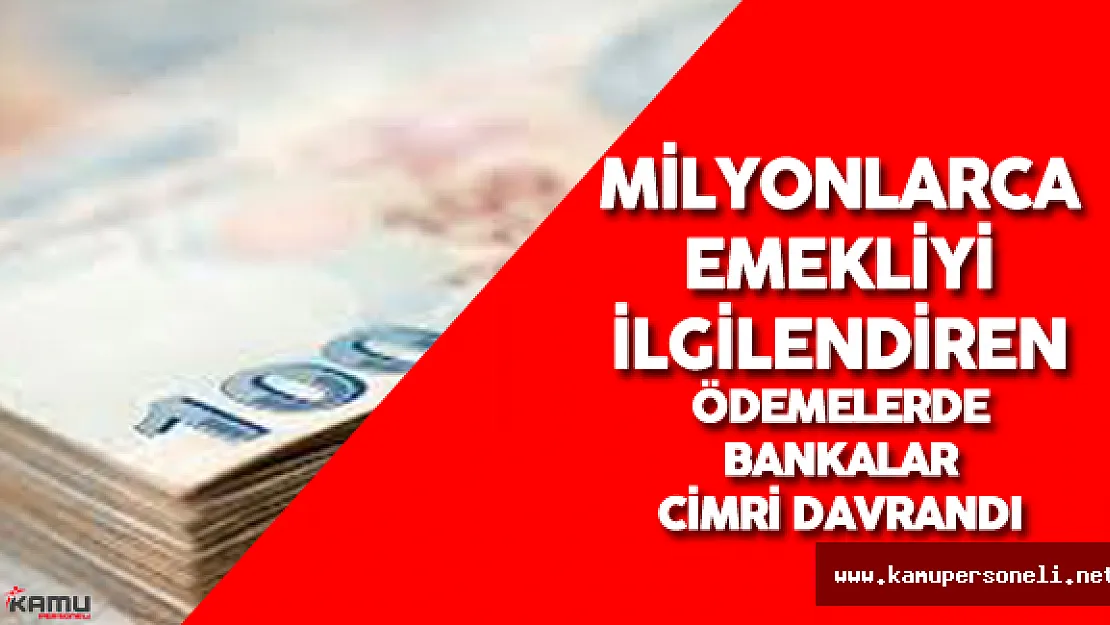 Emeklilere Promosyon Ödemesi Konusunda Bankalar Sorun Çıkarıyor