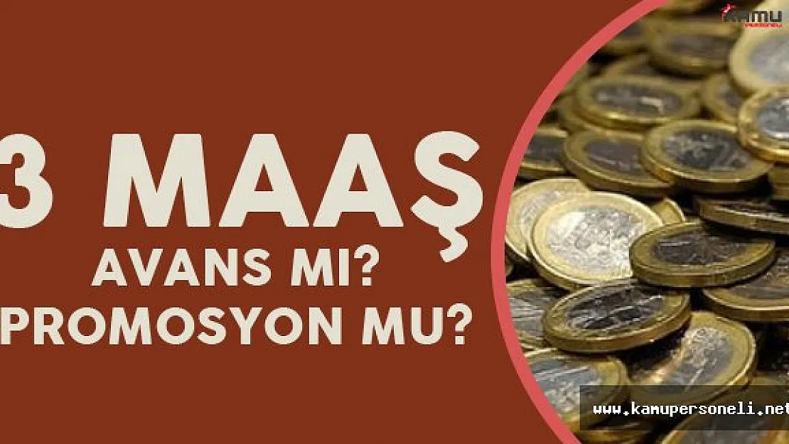 Emeklilere Promosyon Ödemesi Mi? 3 Maaş Avans Mı?