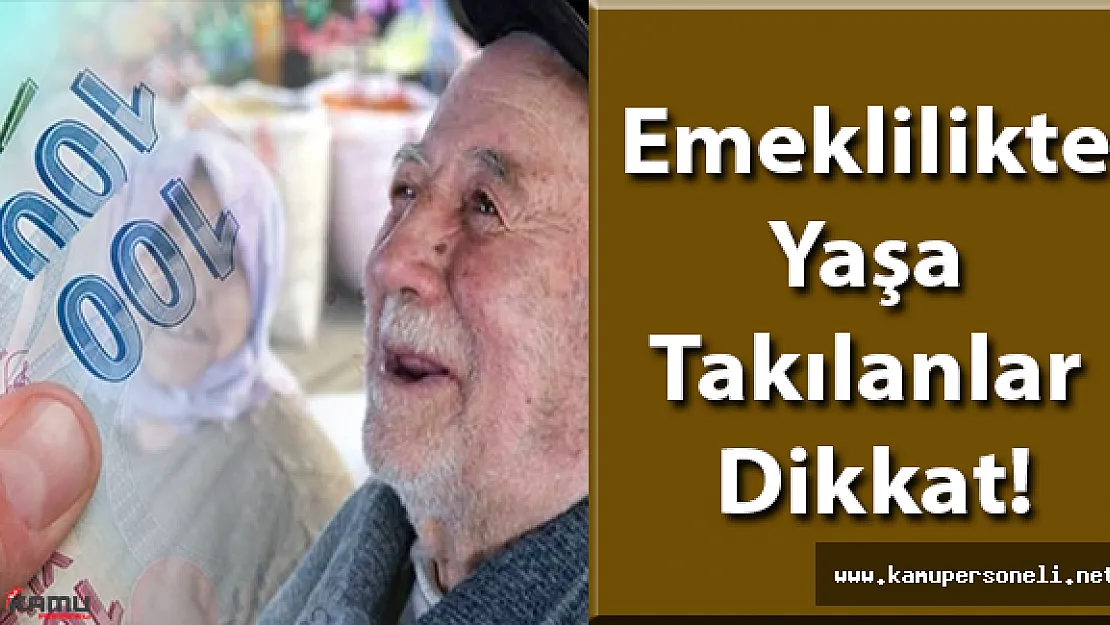 Emeklilikte Yaşa Takılanlar Dikkat! 2016'da Emeklilikte Yaşa Takılanlar İçin Yeni Yasa Çıkacak mı?