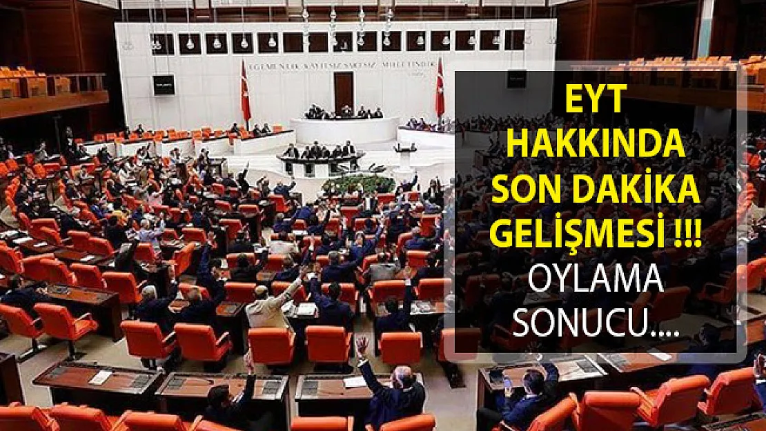 Emeklilikte Yaşa Takılanlar (EYT) Hakkında Son Dakika! İşte Sonuç