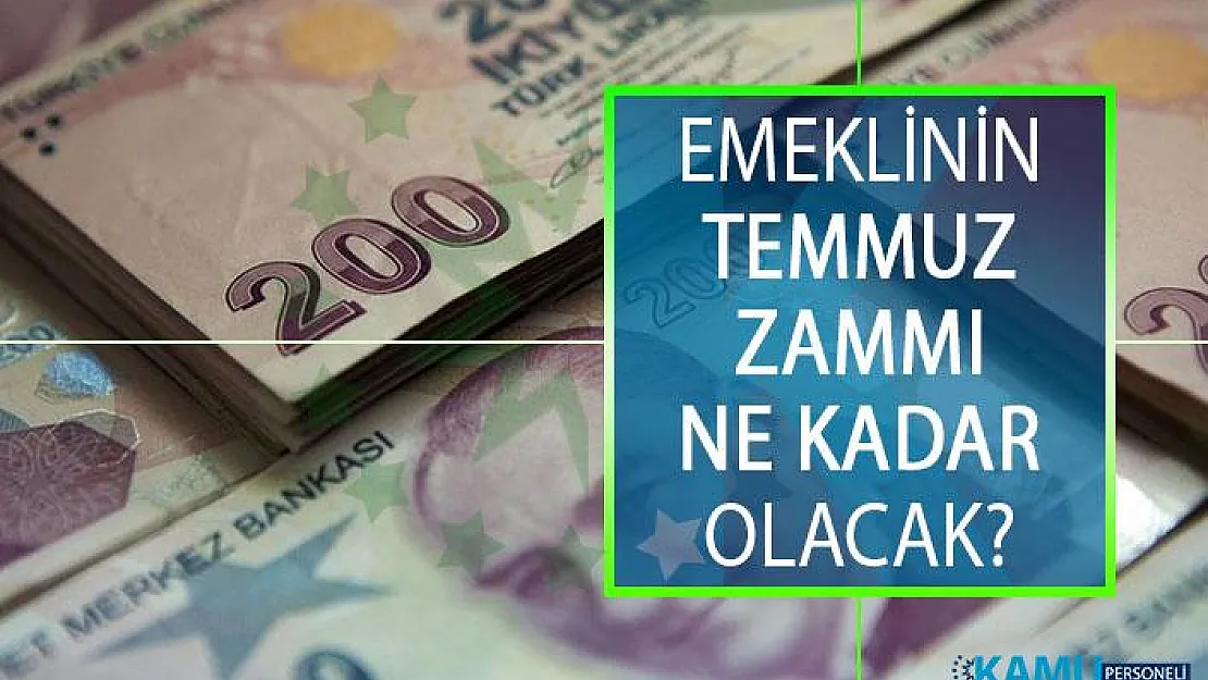 Emeklinin Temmuz zammı ne kadar olacak? Emekli maaşına ne kadar zam gelecek? Kurban Bayramı ikramiyesi ne zaman yatacak?
