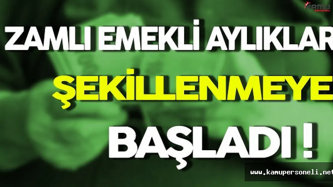 Emeklinin Yeni Yıl Maaşları Şekilleniyor ! En Düşük Aylık 1752 TL Olacak