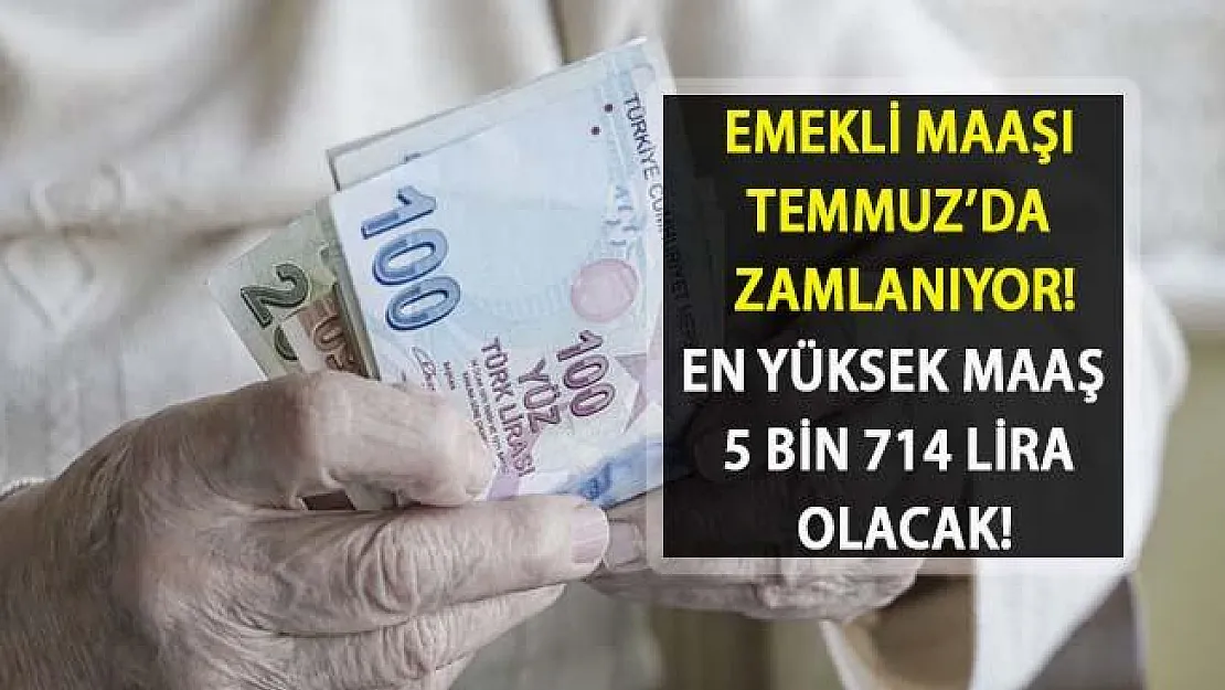 Emekliye Zam Müjdesi! En Yüksek Maaş 5 Bin 714 TL Olacak!