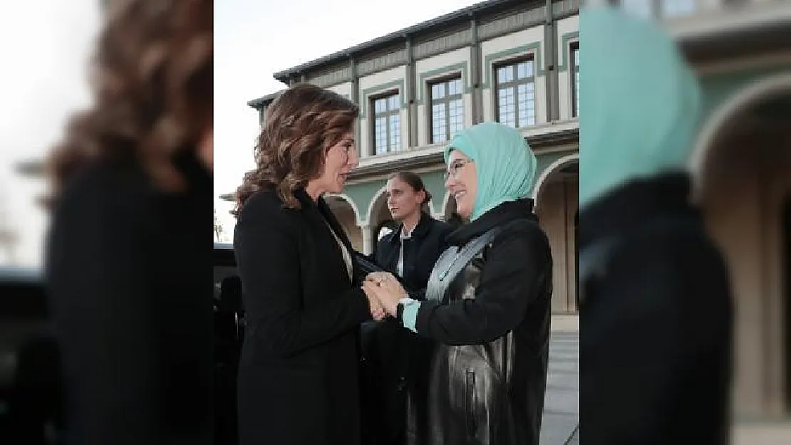 Emine Erdoğan'ın kabulü