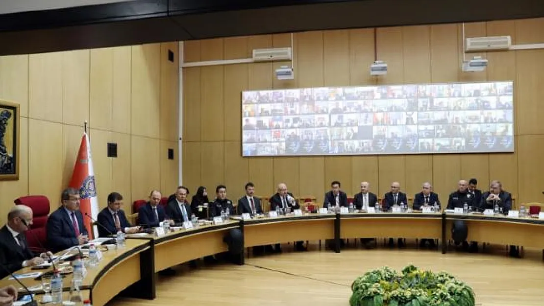 Emniyette koordinasyon toplantısı
