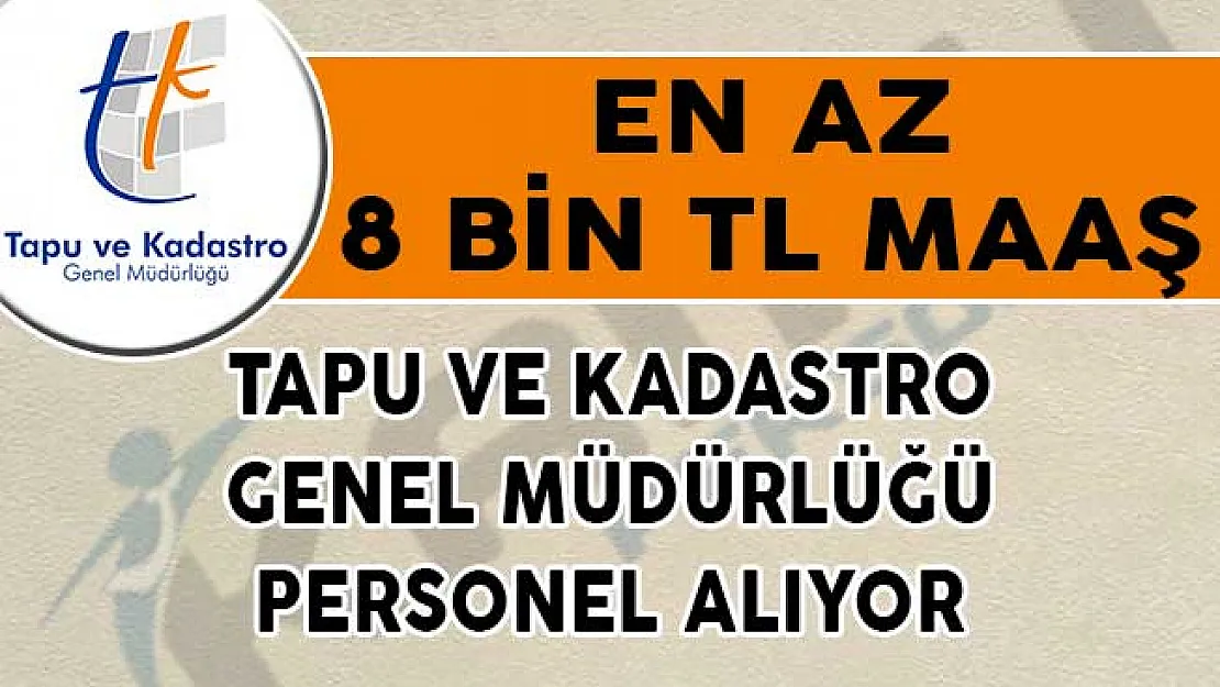 En Az 8 Bin TL Maaşla Kamuda Pilot Olma Şansı!