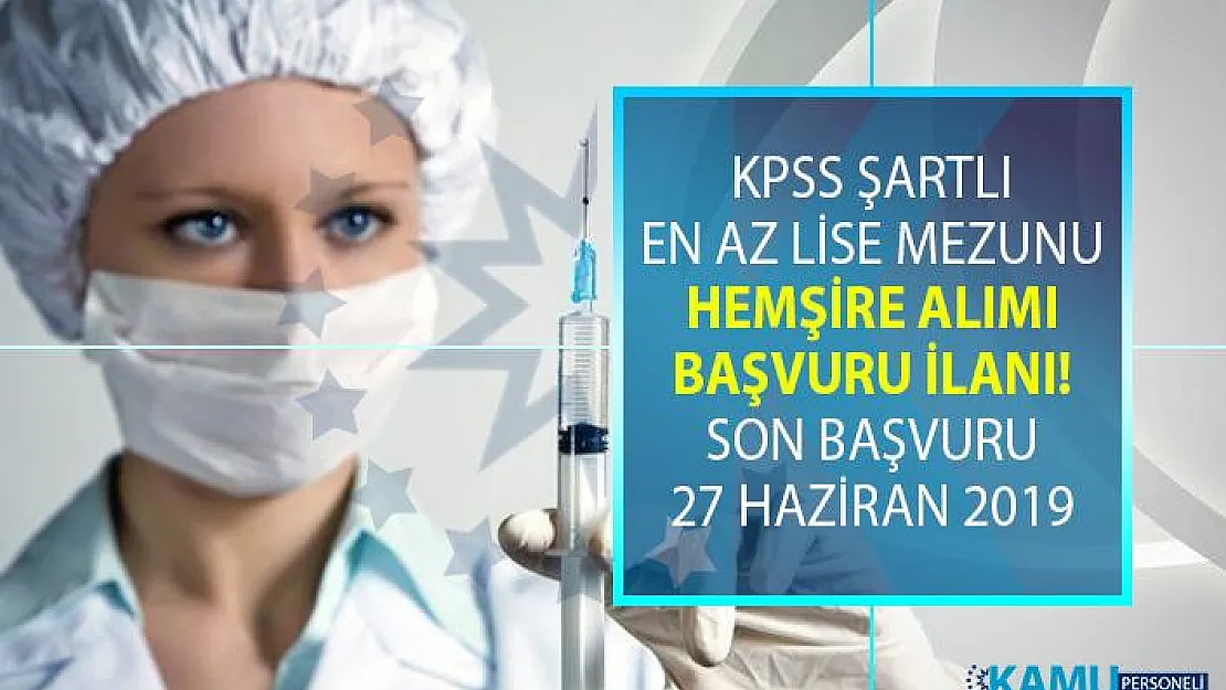 En az lise mezunu hemşire ve sağlık teknikeri personel alım ilanı! Recep Tayyip Erdoğan Üniversitesi'ne KPSS şartlı sözleşmeli memur alımı yapılacaktır!