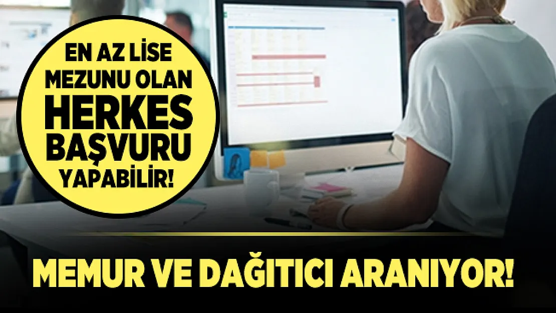 En az lise mezunu olan herkes başvuru yapabilir! TUBİTAK bünyesinde görevlendirilecek memur ve dağıtıcı aranıyor!