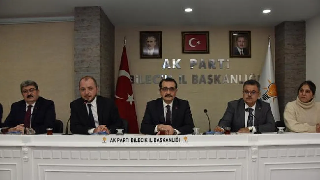 Enerji ve Tabii Kaynaklar Bakanı Dönmez, Bilecik'te