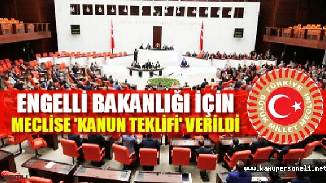 Engelli Bakanlığı mı kuruluyor?