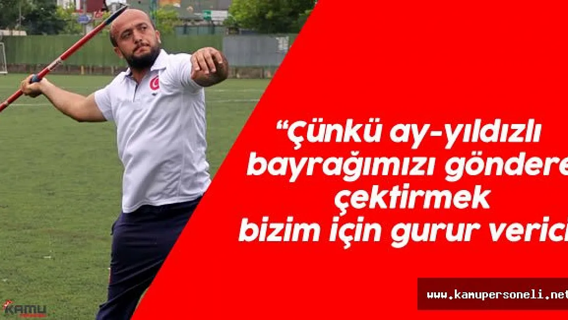 Engelli Milli Sporcumuzun Büyük Sevinci