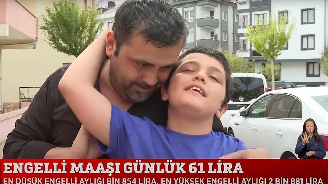 Engelli ve Otizmli Oğluna Bakan Babanın Feryadı: Bu Parayla Nasıl Yaşayalım?