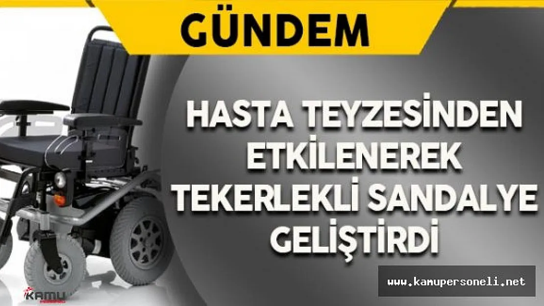Engelliler İçin Akıllı Akülü Sandalye Geliştirdi