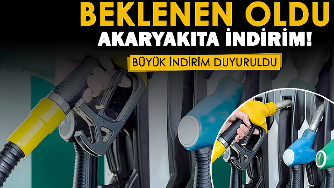 EPGİS günlerdir beklenen duyuruyu yaptı! Akaryakıt fiyatlarına büyük indirim yapıldı