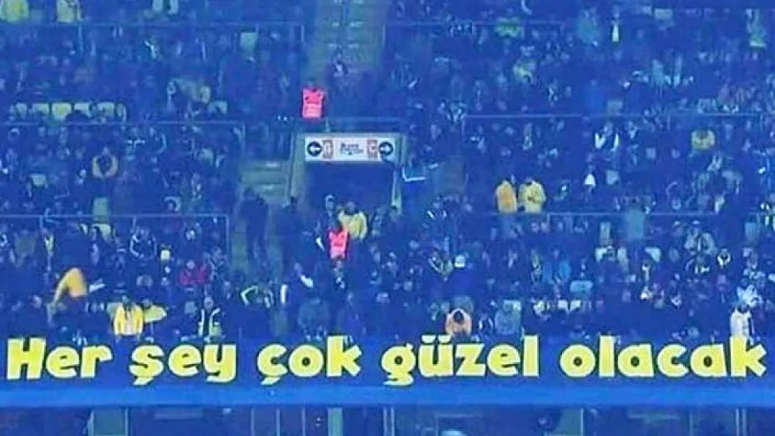 Erdoğan, atılan 'Her şey çok güzel olacak' sloganları için 'hepsi kayda giriyor' demişti! Fenerbahçe'den açıklama geldi