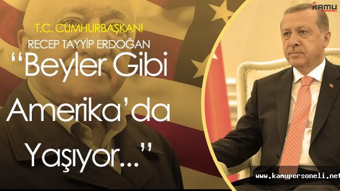 Erdoğan: " Bir Teröriste Green Card Verilir Mi?"