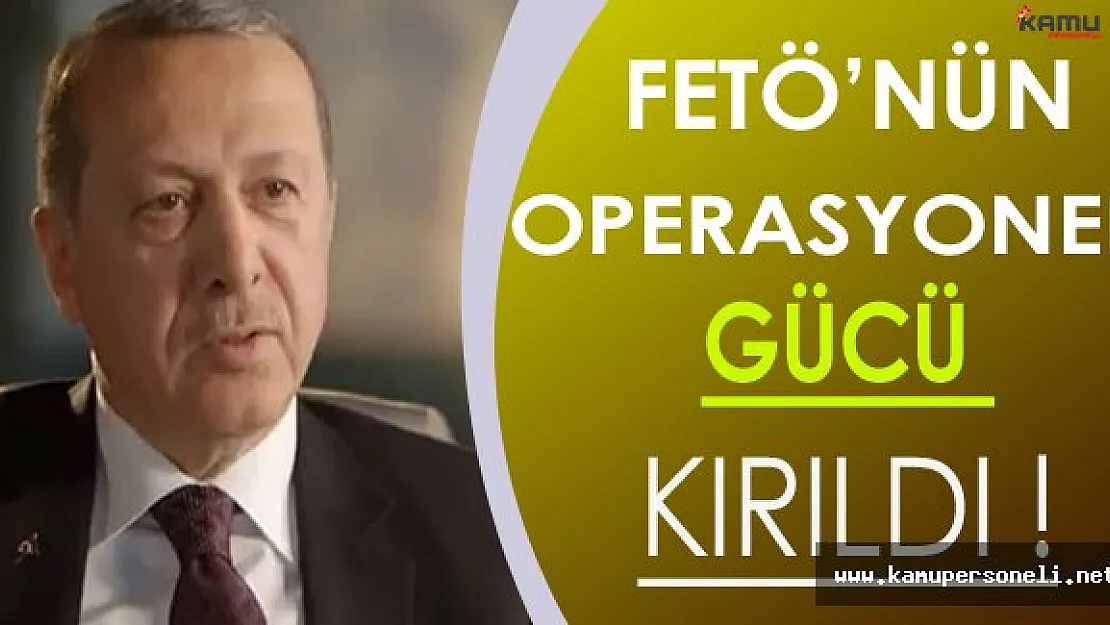 Erdoğan FETÖ'nün Devlet İçinde Yapılanması Hakkında Açıklama Yaptı