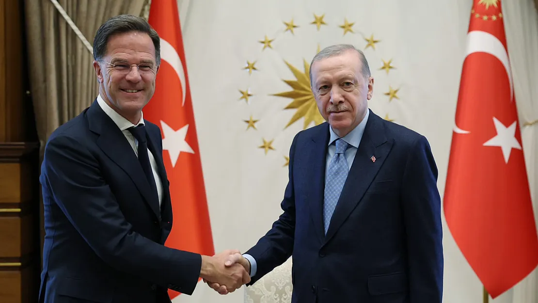 Erdoğan ile NATO Genel Sekreteri Rutte Ankara'da görüştü