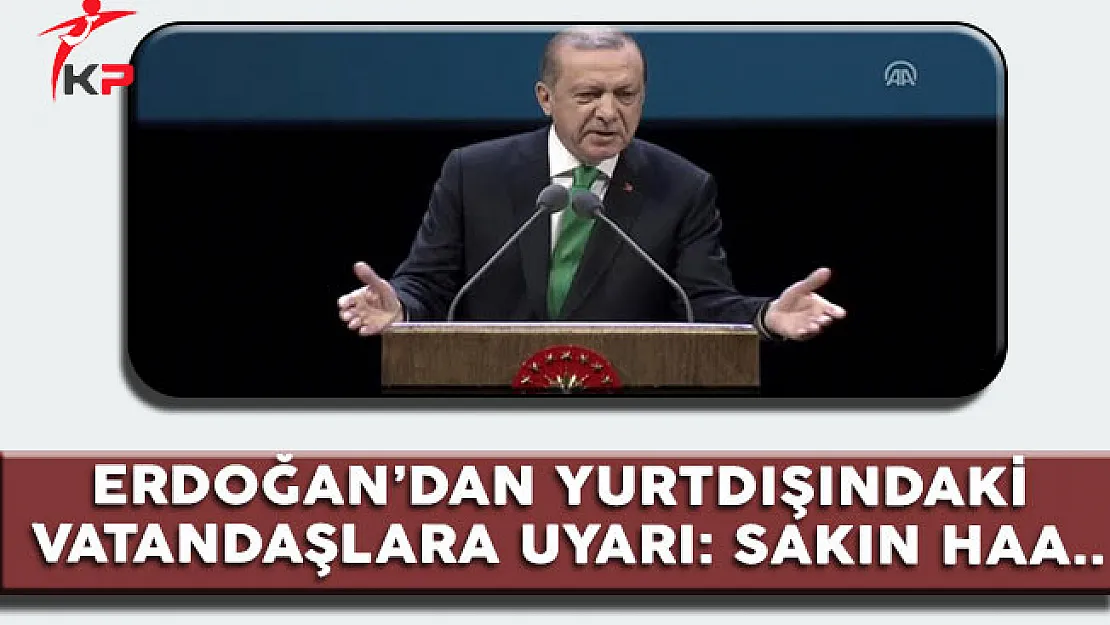 Erdoğan: Savaşta Bile Sağlık Görevlilerine Ateş Açılmaz !
