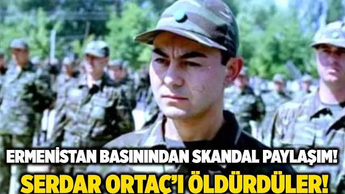 Ermenistan basınından skandal paylaşım! &quotAzeri askerleri öldürdük" haberinde Serdar Ortaç'ın fotoğrafını kullandılar!