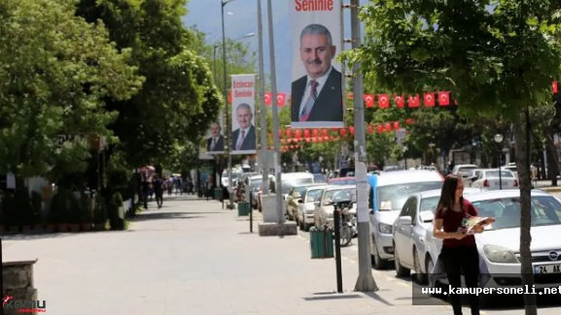 Erzincan'da Binali Yıldırım Heyecanı