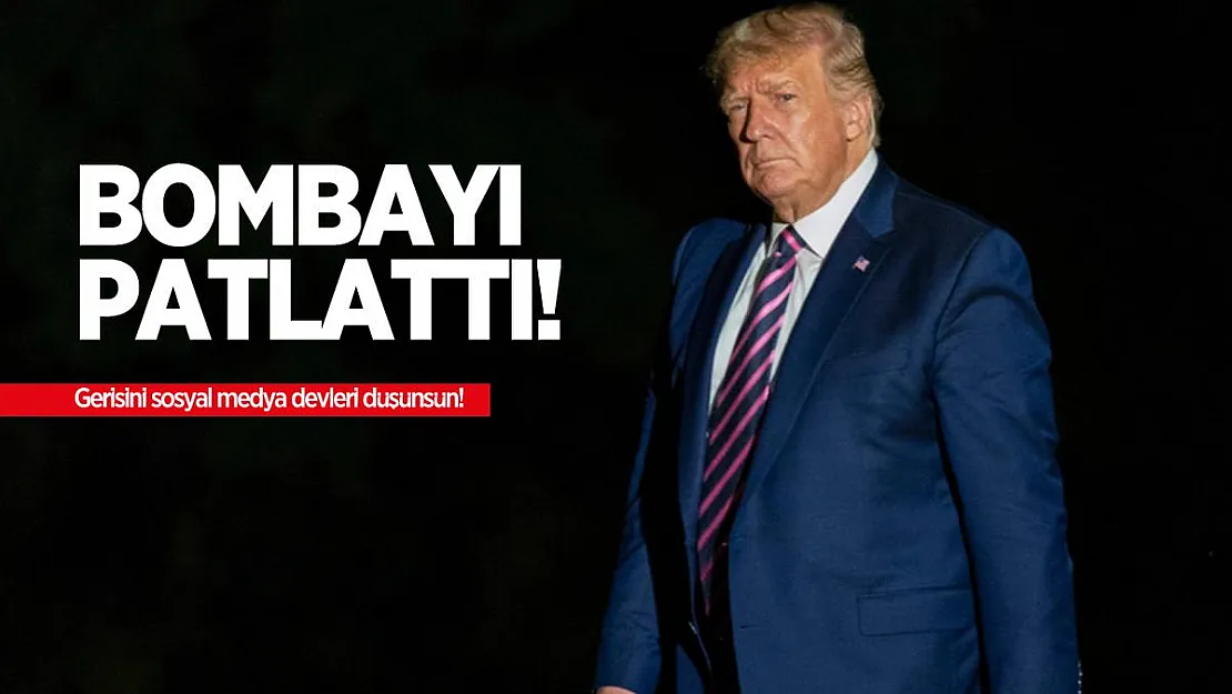 Eski ABD Başkanı Donald Trump bombayı patlattı! Sınır olmayacak!
