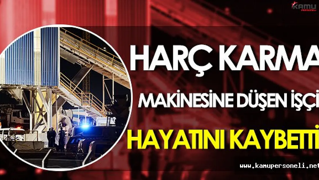 Eskişehirde Harç Karma Makinesine Düşen İşçi Hayatını Kaybetti