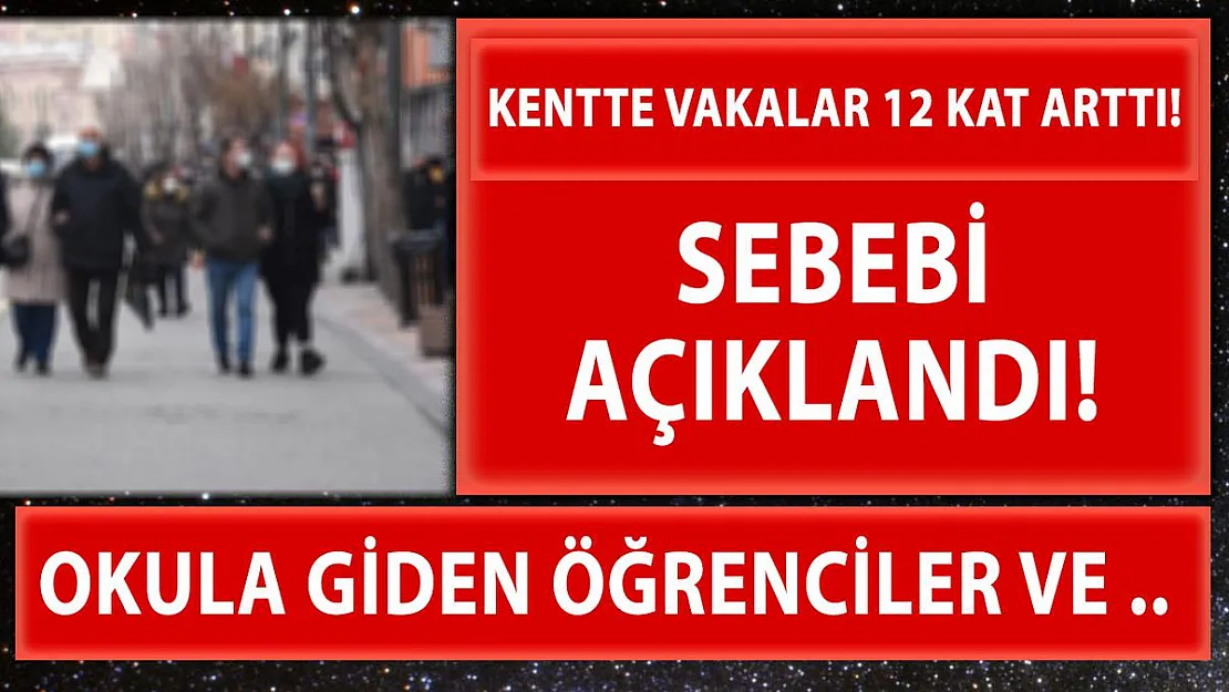 Eskişehir'de vakalar patladı! Vakalar 12 katına çıktı!