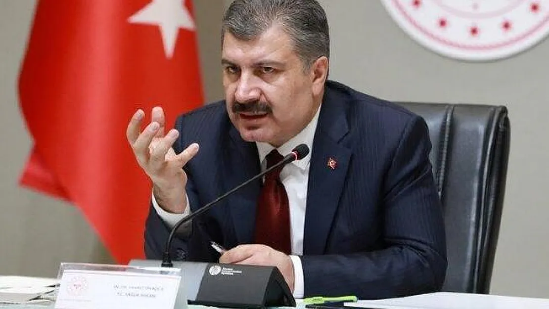 Fahrettin Koca'dan Günlük Koronavirüs Tablosu.