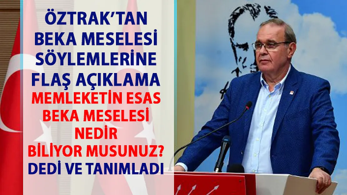Faik Öztrak, tekrar dillendirilen beka meselesi söylemlerine flaş açıklamalarda bulundu