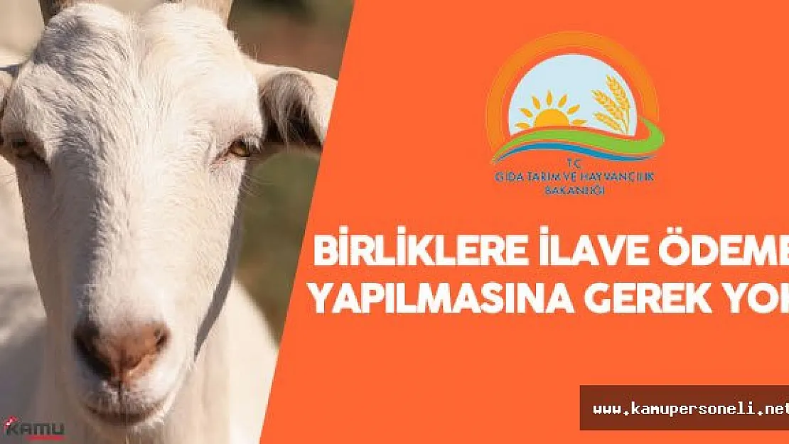 Faruk Çelik: " Üreticilerin Birliklere İlave Ödeme Yapmalarına Gerek Yoktur"