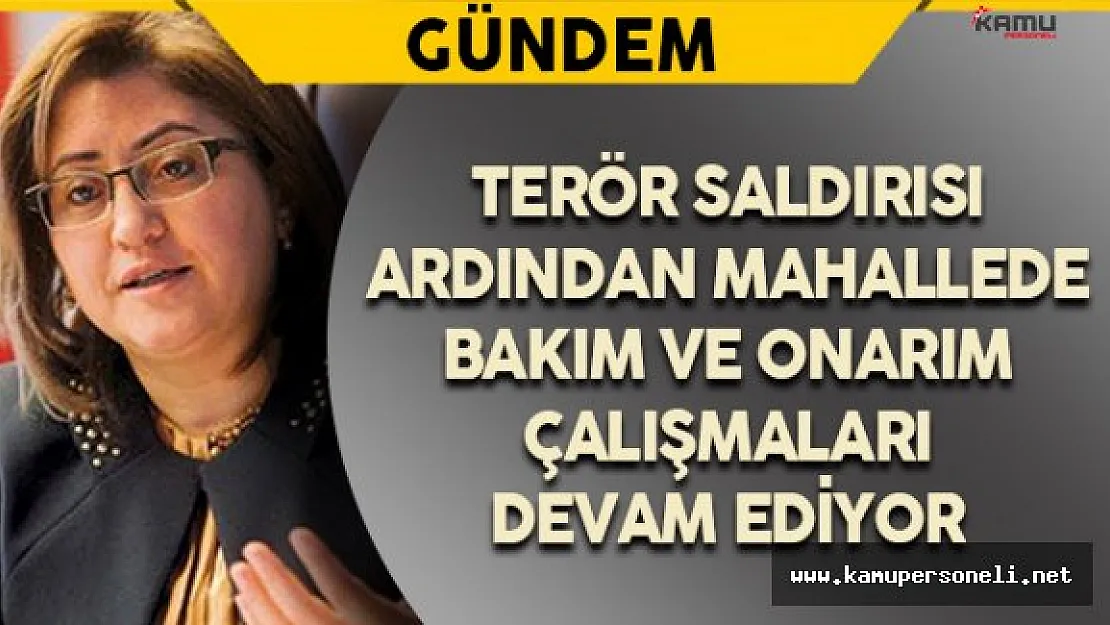 Fatma Şahin: &quotHafta sonuna kadar mahalleyi yeniden yapacağız"
