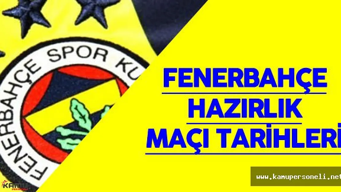 Fenerbahçe Panathinaikos ile Hazırlık Maçı Yapacak