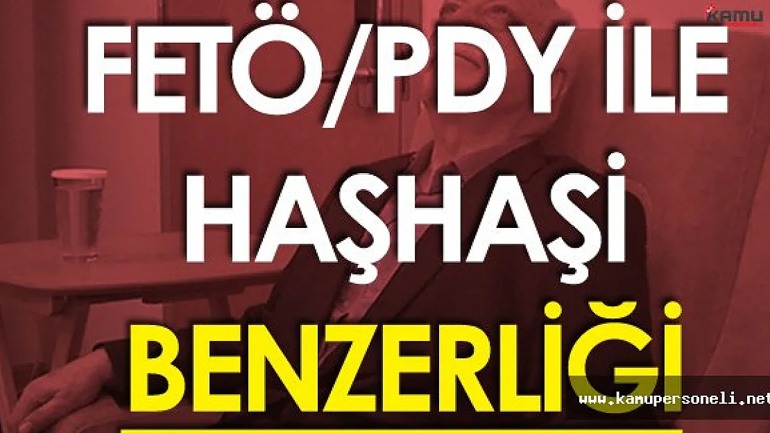 FETÖ-Haşhaşi Benzerliği İddianamede Yer Aldı