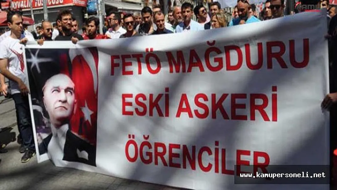 FETÖ Mağduru AskeriOkul Öğrencilerden Protesto