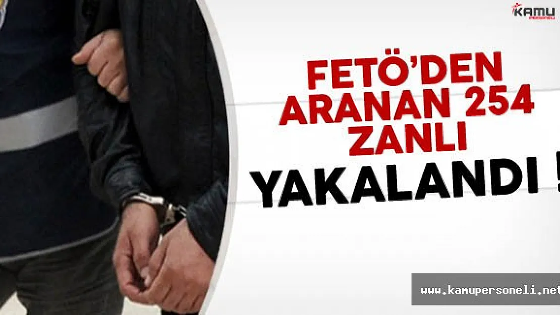 FETÖ'den Haklarında yakalama kararı olan 254 zanlı havalimanı'nda yakalandı