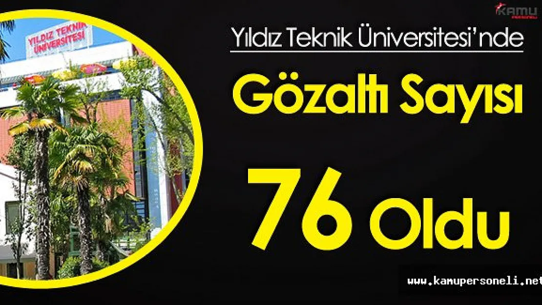 FETÖ'nün Akademik Yapılanmasına Yönelik Operasyonlar Sürüyor