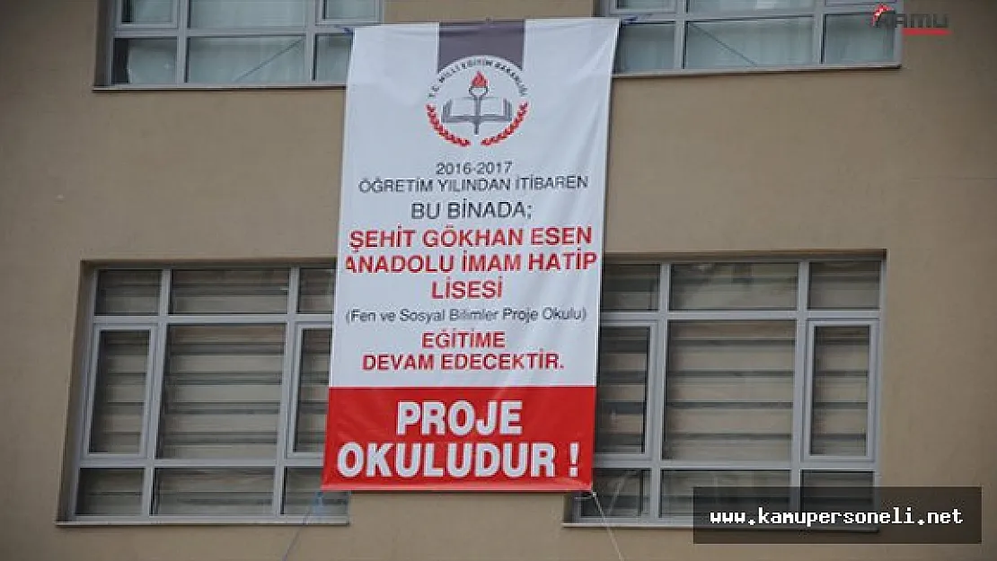 FETÖ'nün El Okuluna Şehit Askerin İsmi Verildi