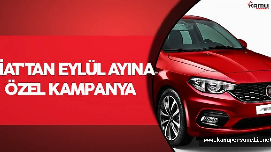 Fiat'tan Eylül Ayına Özel Kampanya
